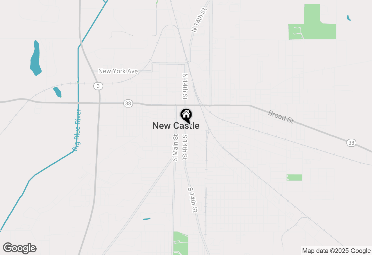 Map of 400 S 14th Street, New Castle, IN 47362