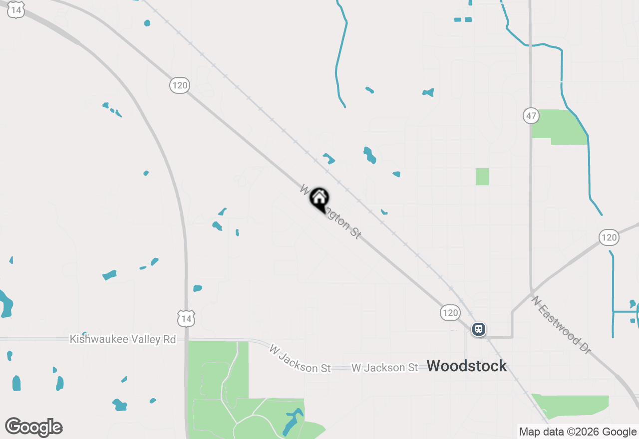Map of 760 Pleasant Street, Woodstock, IL 60098