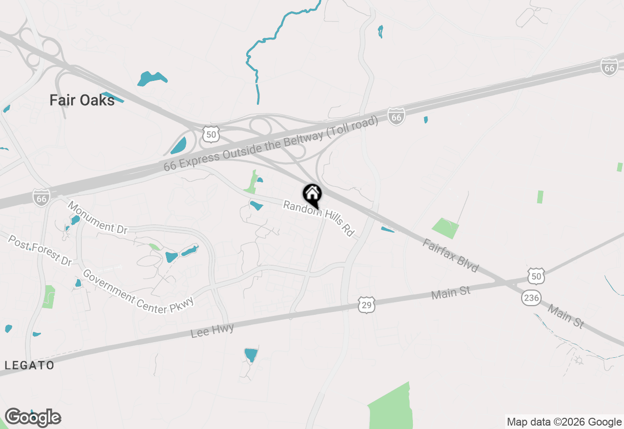 Map of 4142 Fountainside Lane #301, Fairfax, VA 22030
