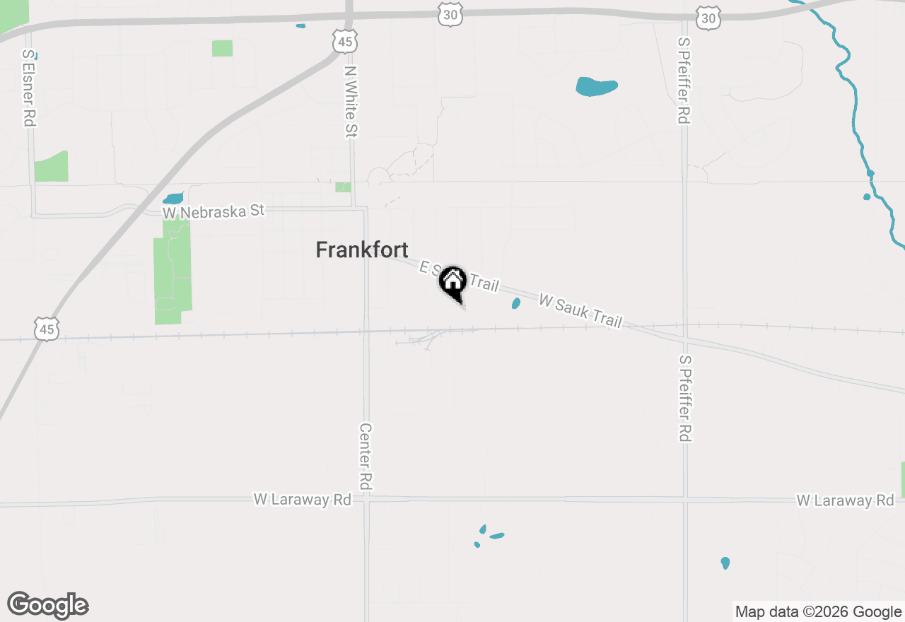 Map of 220 Pfaff Drive, Frankfort, IL 60423