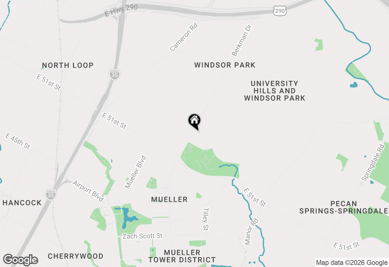 Map of 1700 Westmoor Dr, Austin, TX 78723