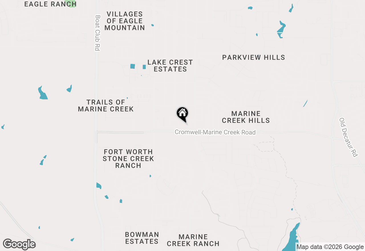 Map of 6301 Spooky Cat Trail, Fort Worth, TX 76179