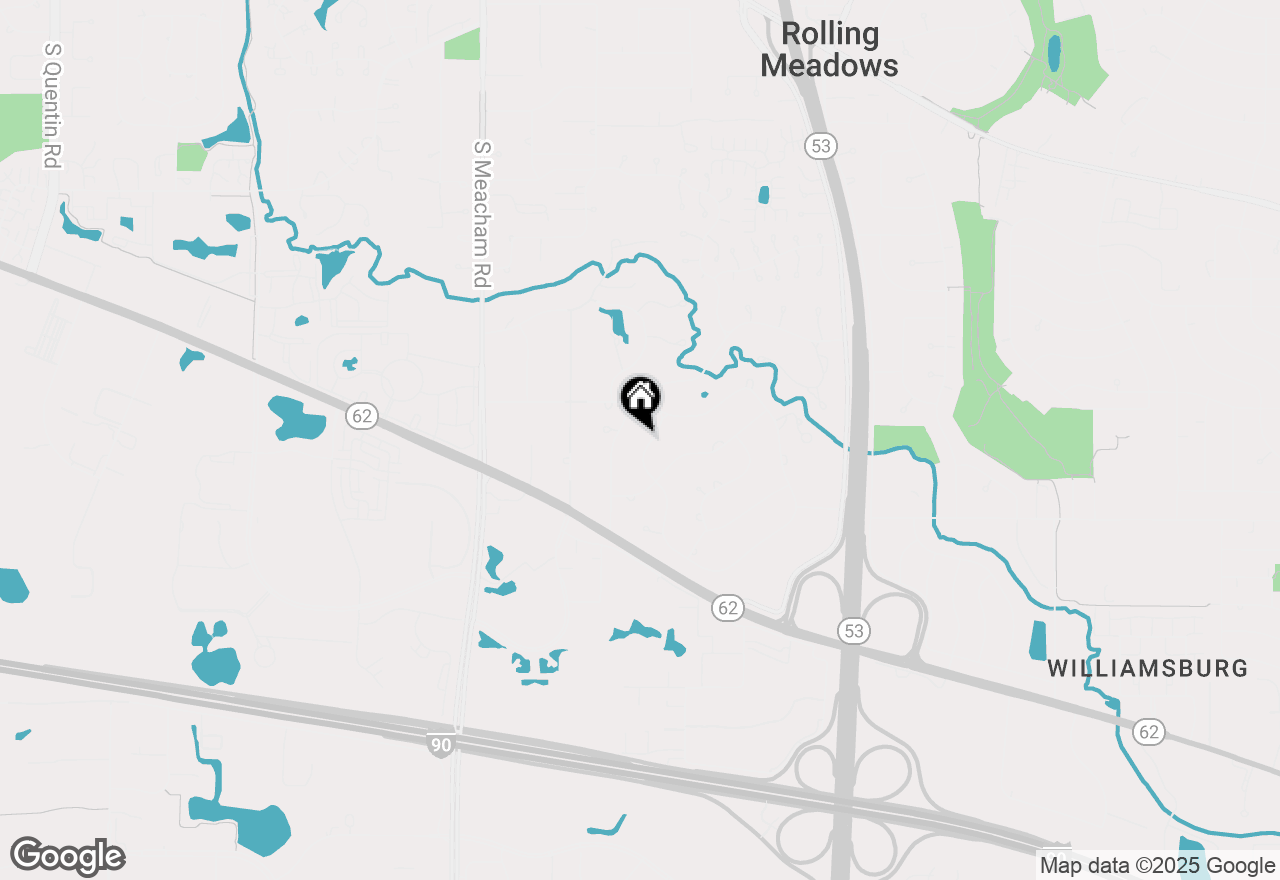 Map of 2268 N Circle Drive, Palatine, IL 60067