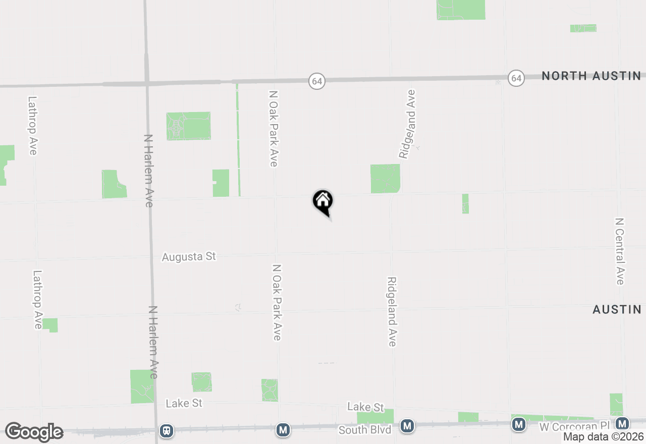 Map of 806 Columbian Avenue, Oak Park, IL 60302