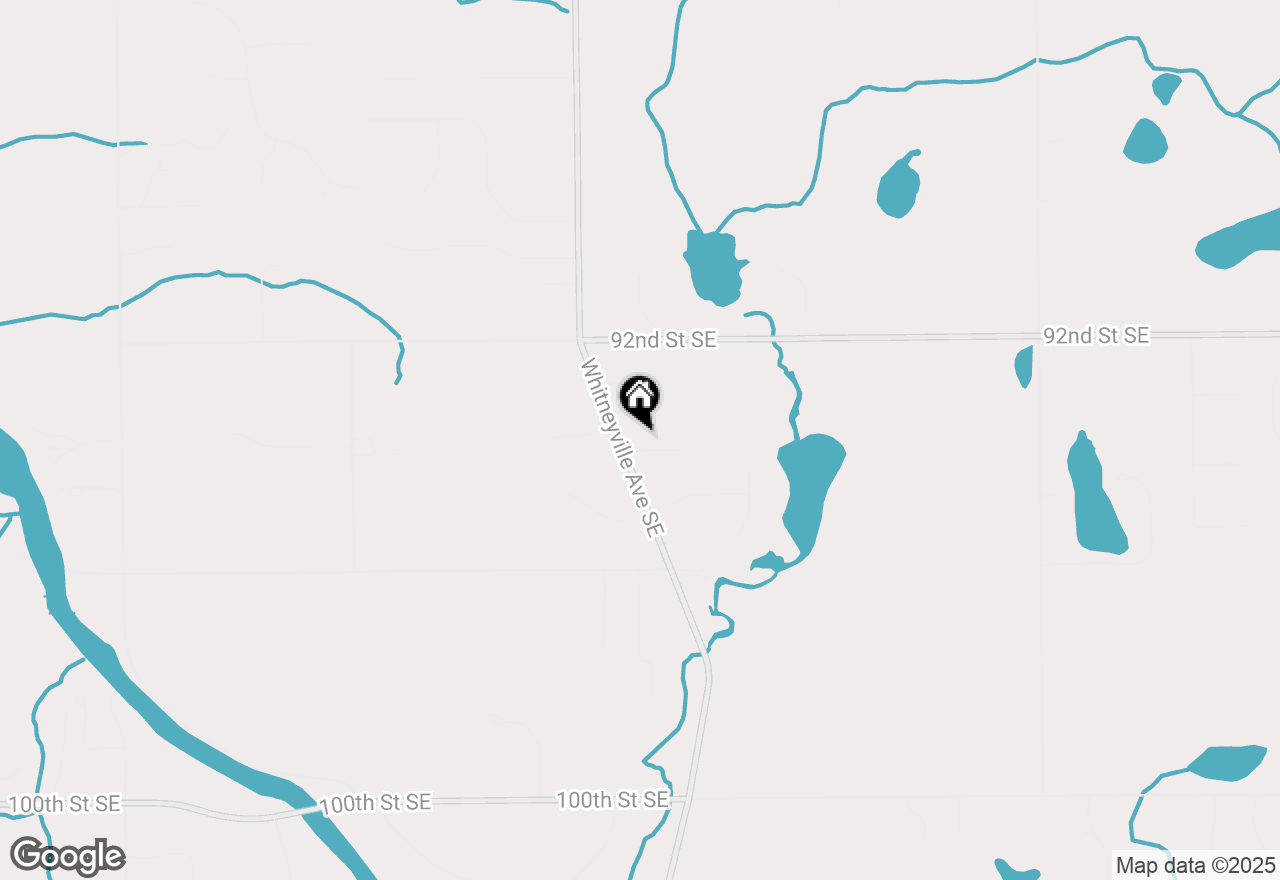 Map of 9380 Whitneyville Avenue Se, Alto, MI 49302