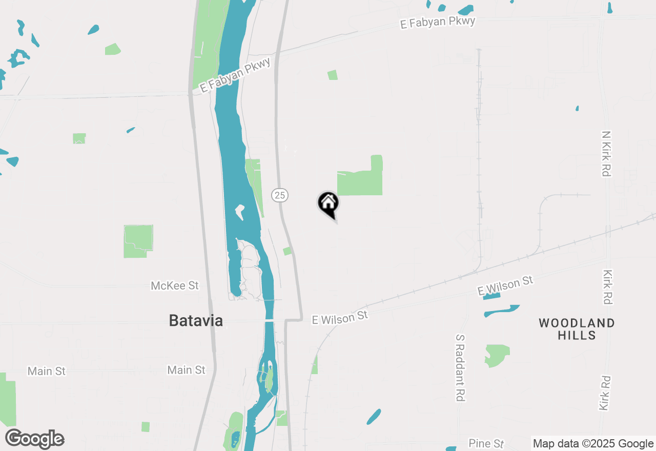 Map of 323 Church Street, Batavia, IL 60510