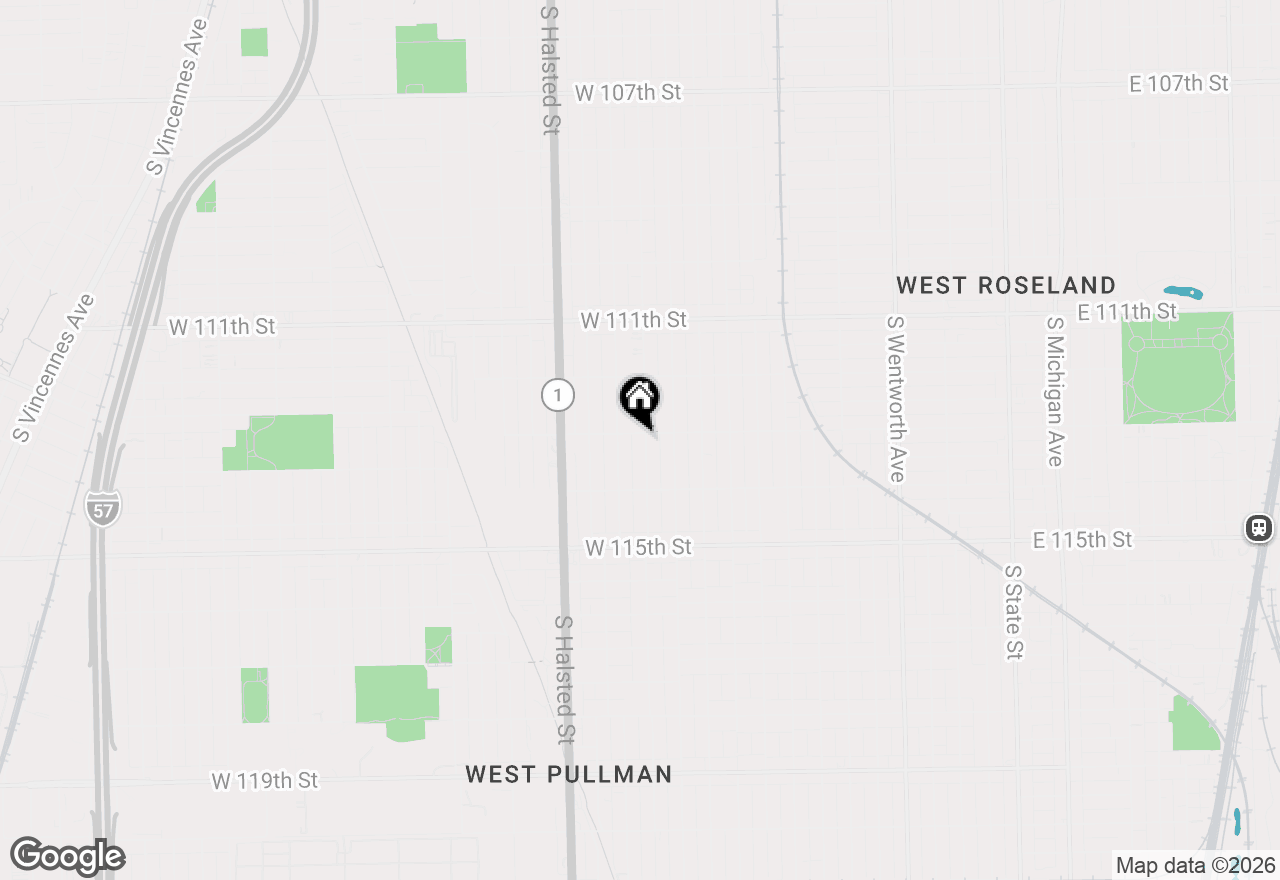 Map of 11304 S Lowe Avenue, Chicago, IL 60628