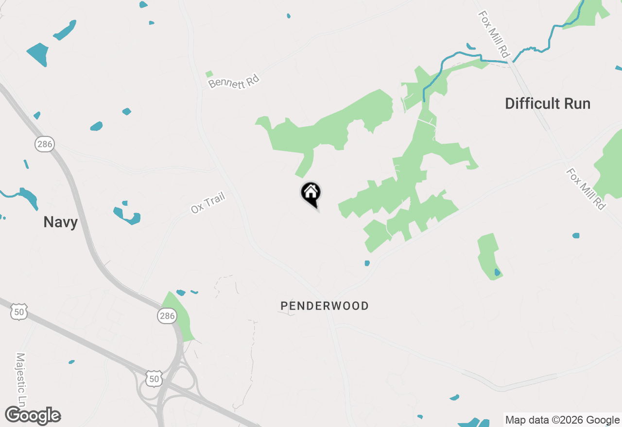 Map of 3422 Tilton Valley Drive, Fairfax, VA 22033