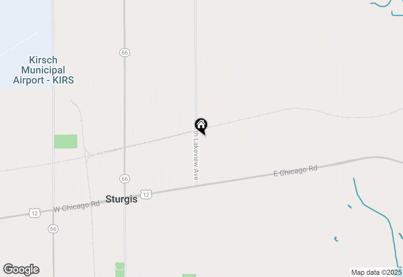 Map of 911 Oakwood Drive, Sturgis, MI 49091