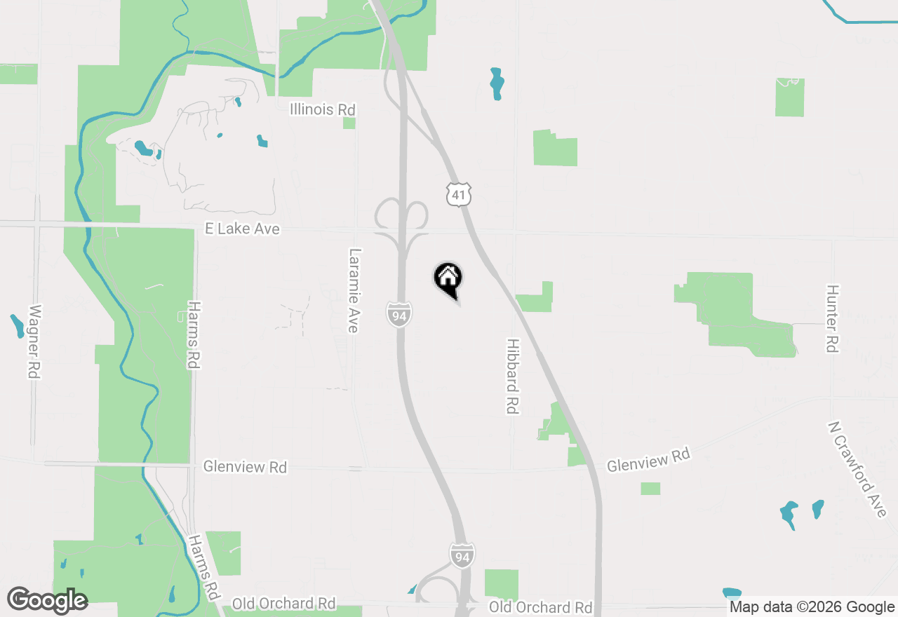 Map of 701 Laporte Avenue, Wilmette, IL 60091