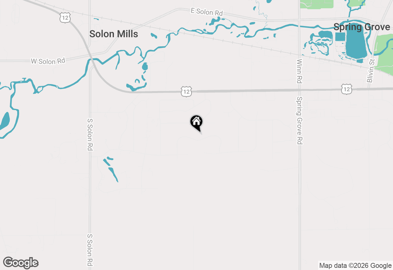 Map of (Address confidential), Spring Grove, Illinois 60081