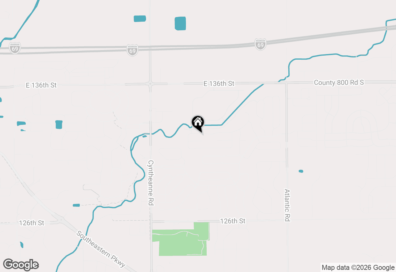 Map of 16159 Haywood Street, Fishers, IN 46037