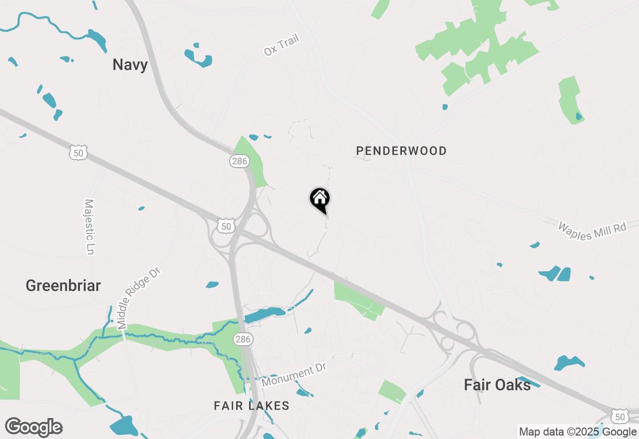 Map of 12458 Sweet Leaf Terrace, Fairfax, VA 22033