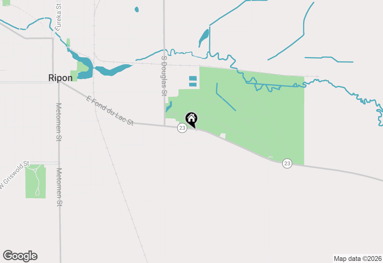 Map of W13140 State Road 23, Ripon, WI 54971