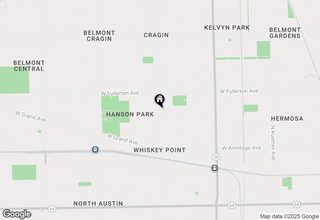 Map of 2247 N Laramie Avenue, Chicago, IL 60639