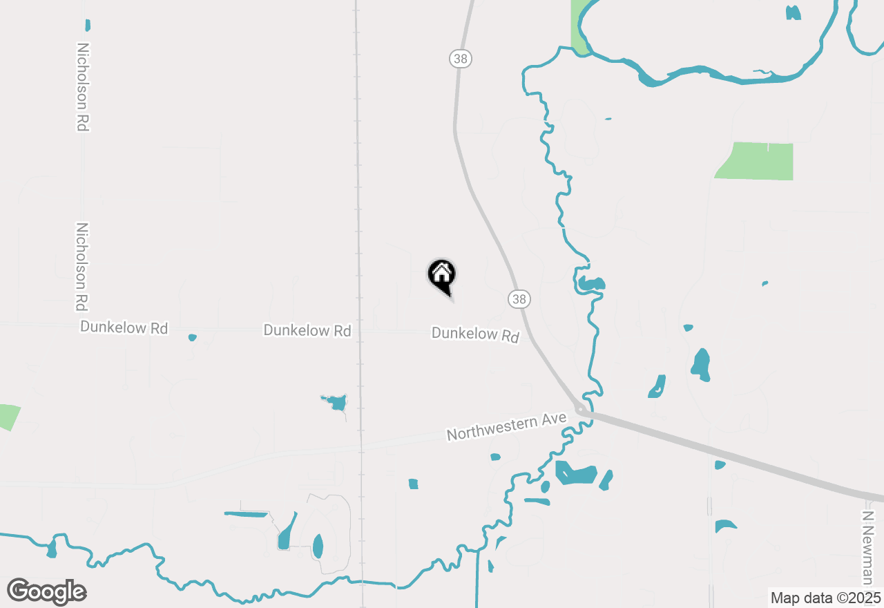 Map of 7345 Forty Acre Rd, Franksville, WI 53126