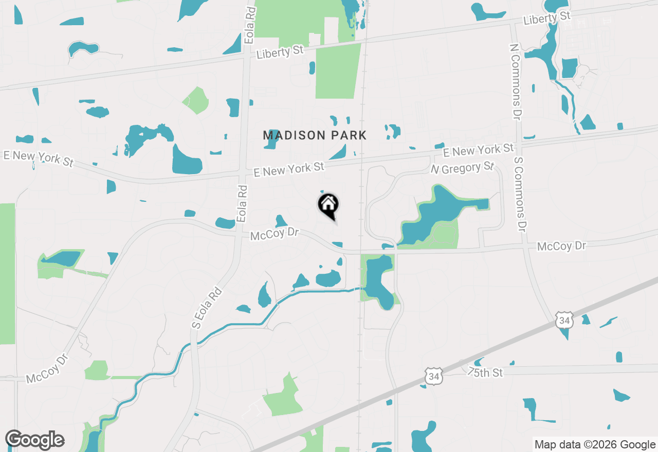Map of 3239 Heather Glen Drive #3239, Aurora, IL 60504