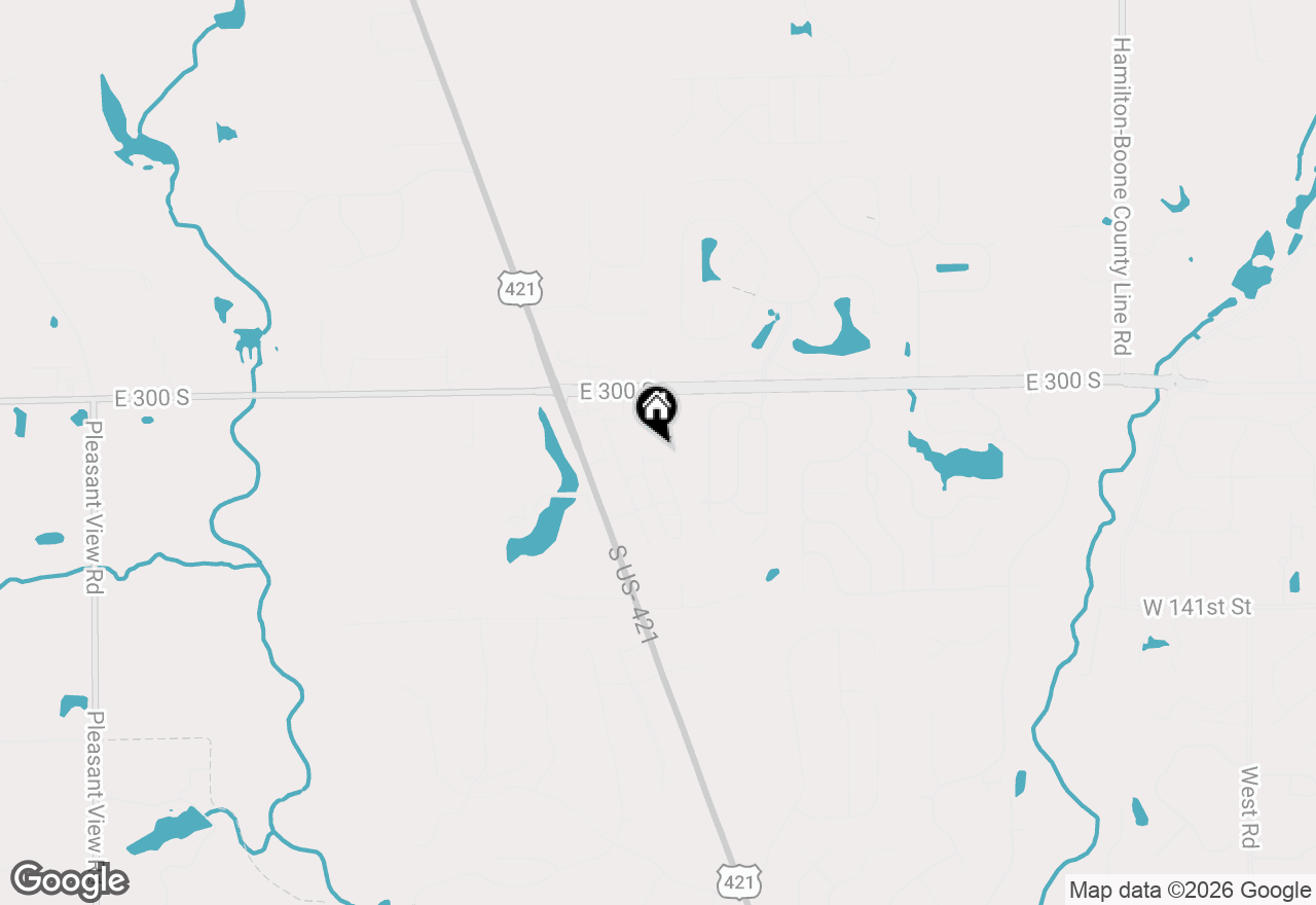 Map of 10930 Morab Drive, Zionsville, IN 46077