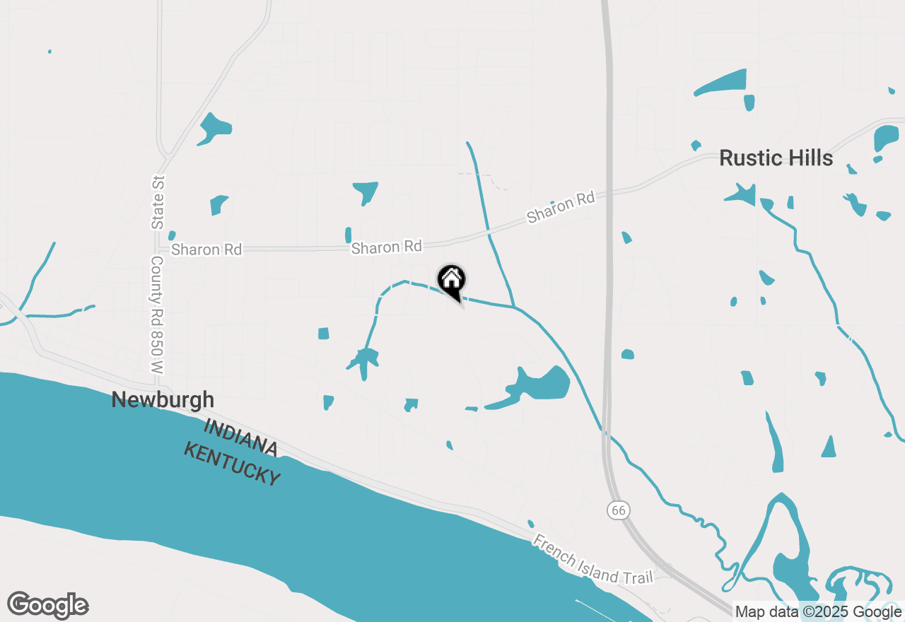 Map of 5944 Riceland Drive, Newburgh, IN 47630