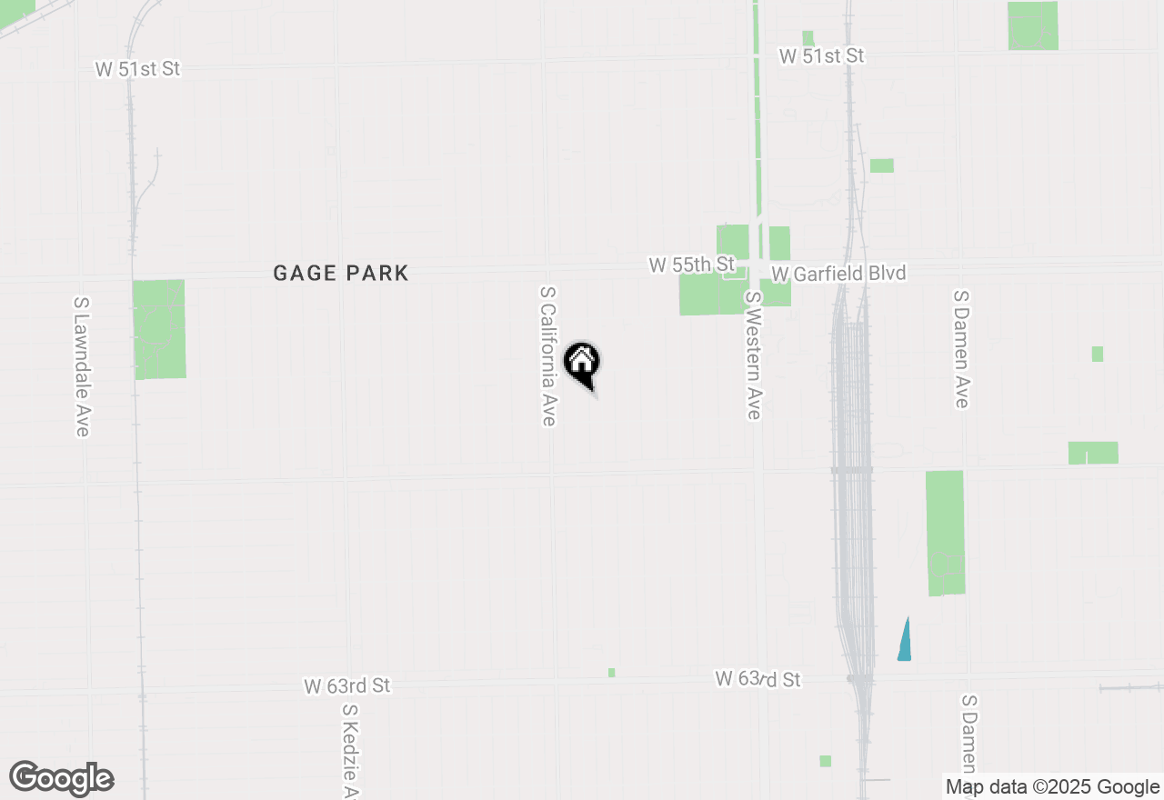 Map of 5735 S Fairfield Avenue, Chicago, IL 60629