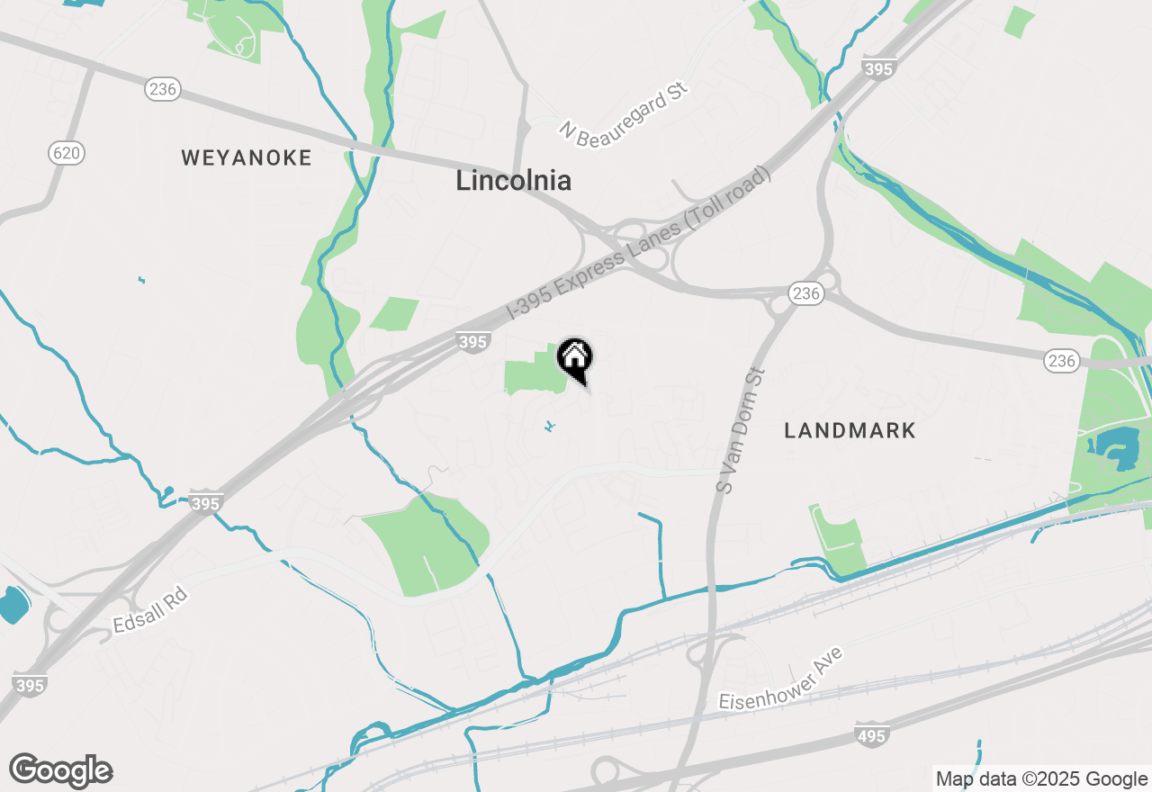 Map of 203 Yoakum Parkway #603, Alexandria, VA 22304