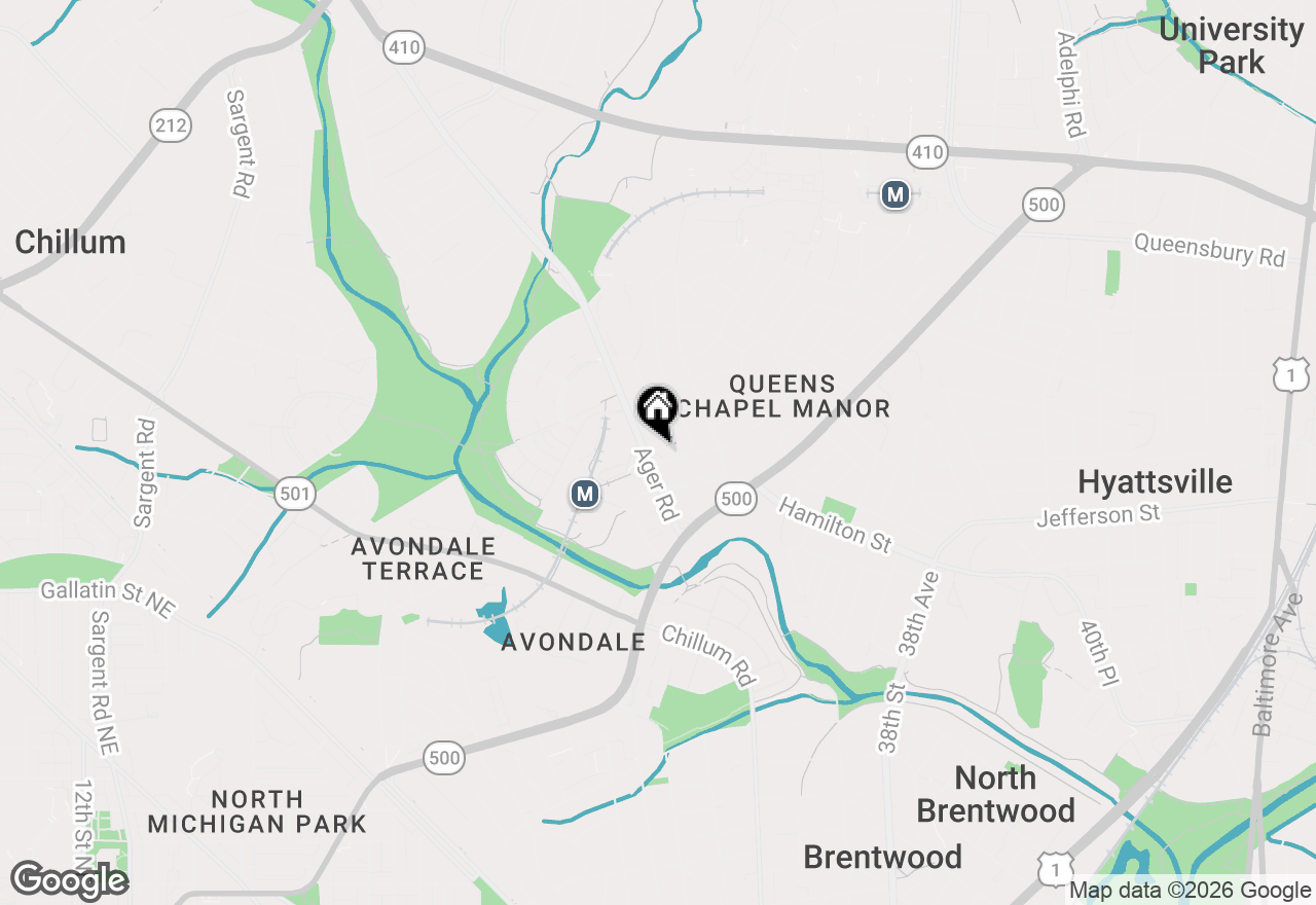 Map of 5604 29th Avenue, Hyattsville, MD 20782