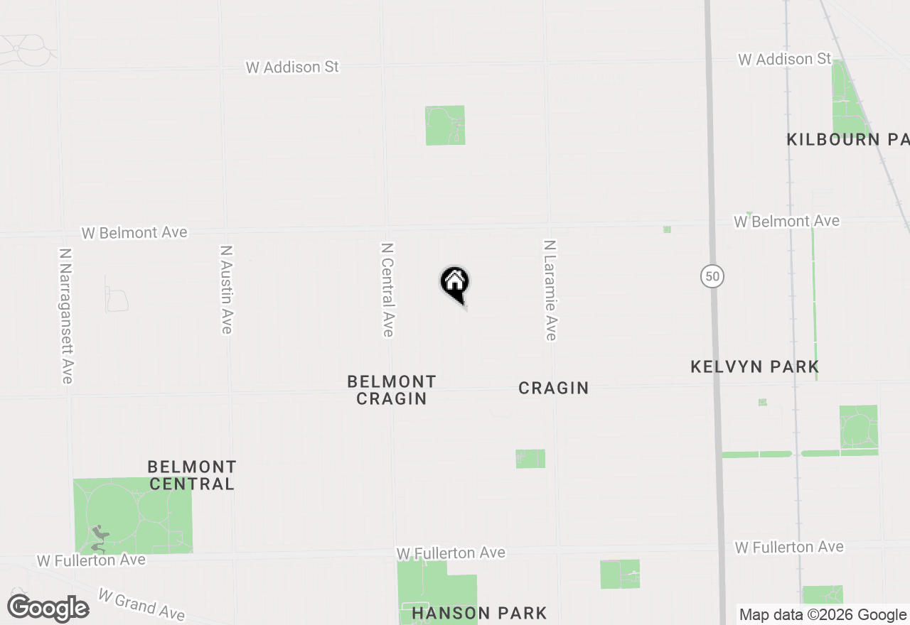 Map of 2955 N Lotus Avenue, Chicago, IL 60641