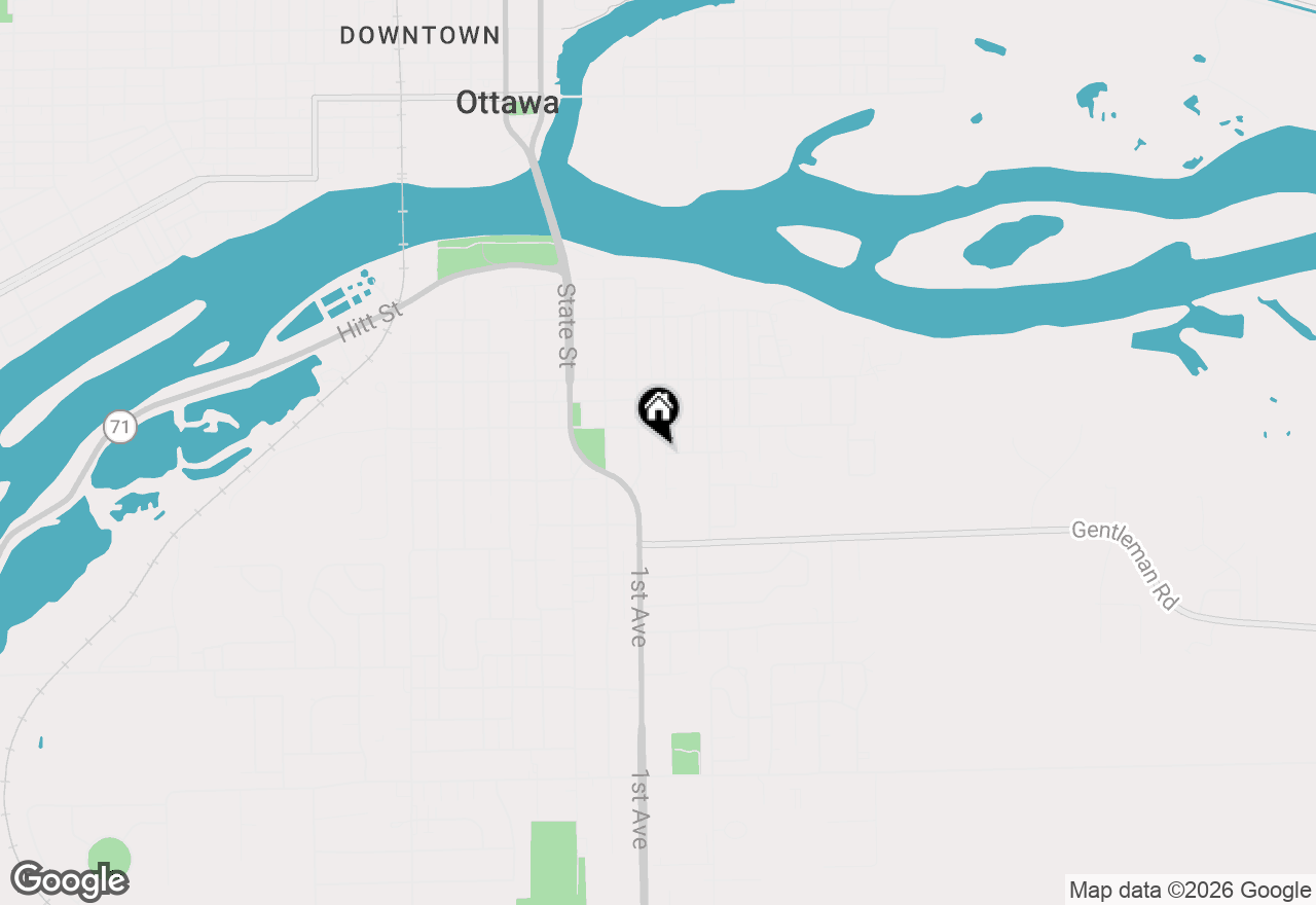 Map of 613 2nd Avenue, Ottawa, IL 61350