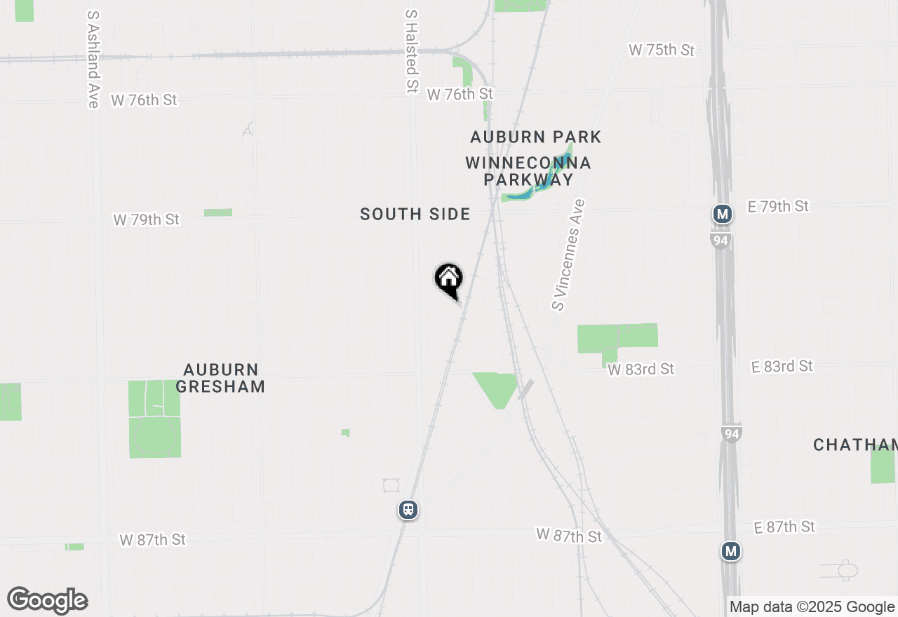 Map of 710 W 81st Place, Chicago, IL 60620