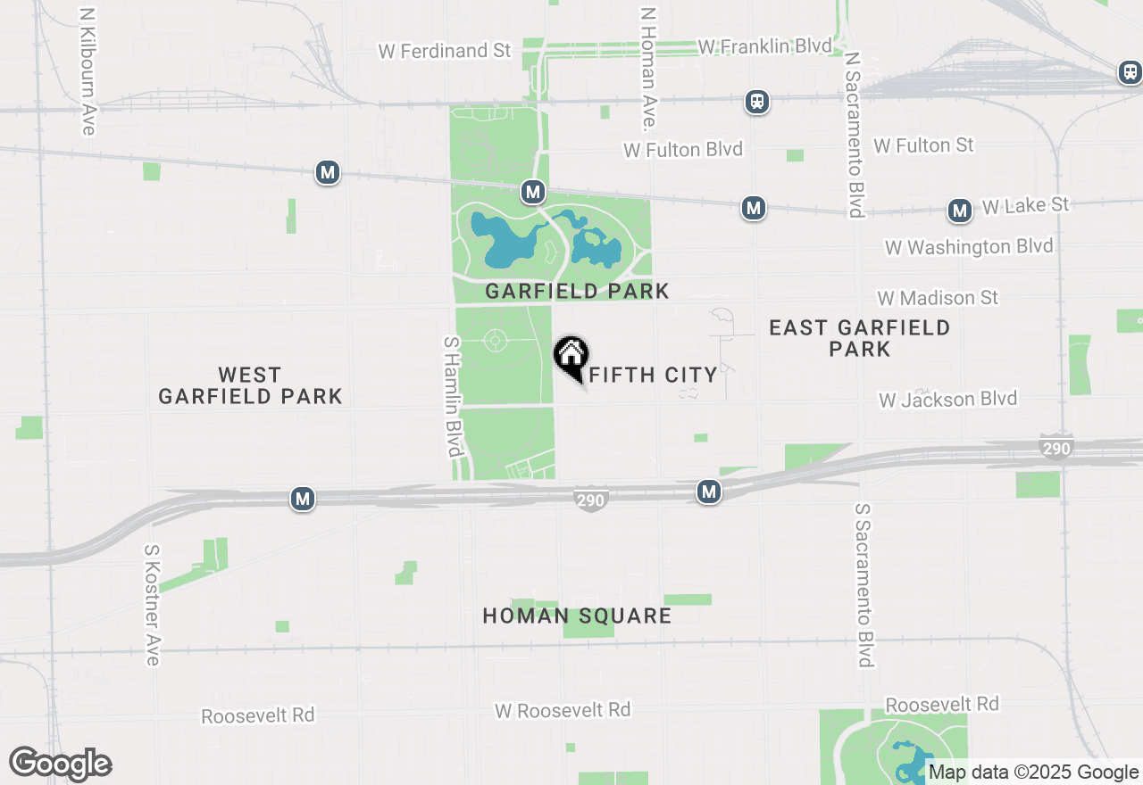 Map of 3538 W Jackson Boulevard #3, Chicago, IL 60624