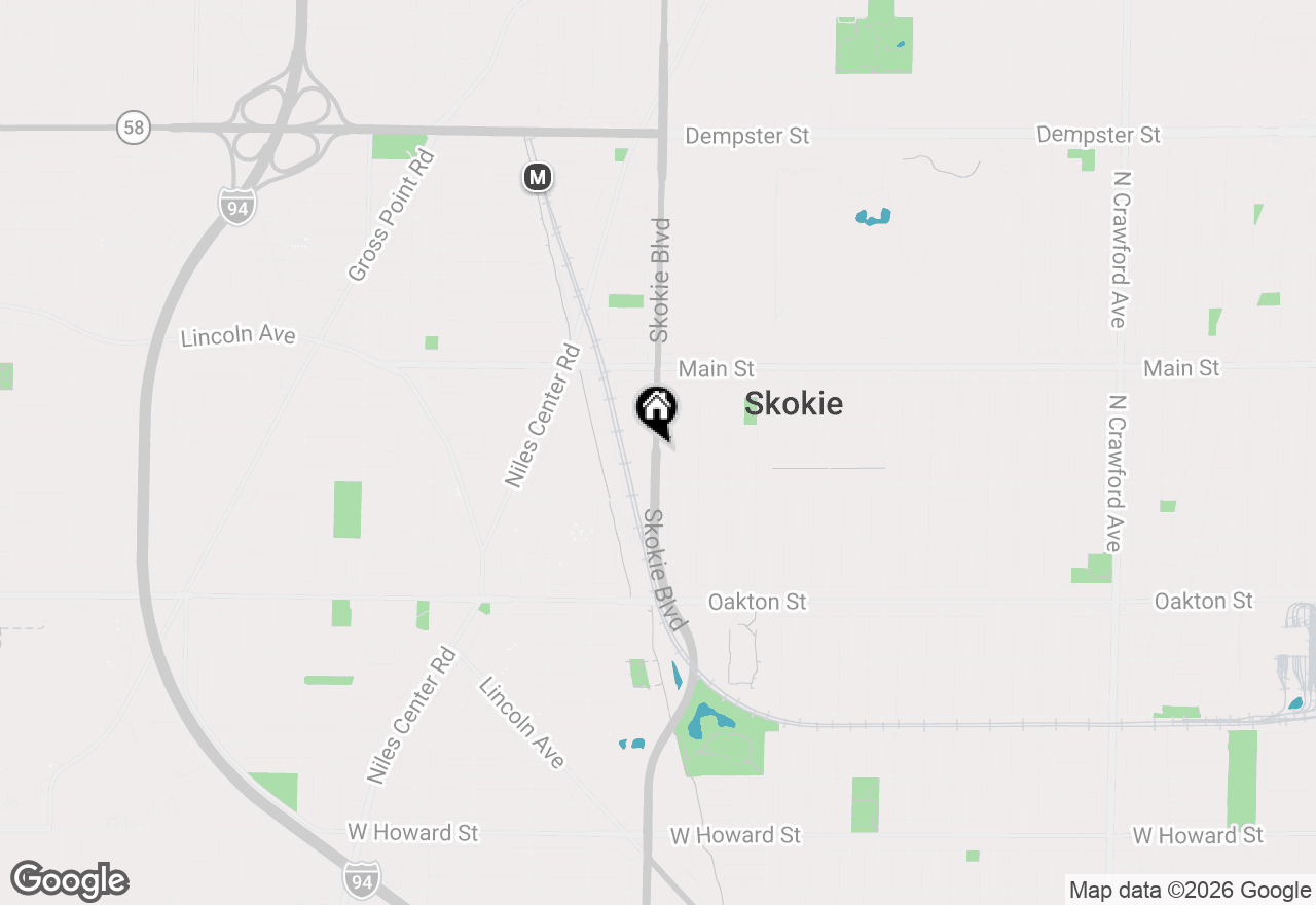Map of 8255 Skokie Boulevard #501, Skokie, IL 60077