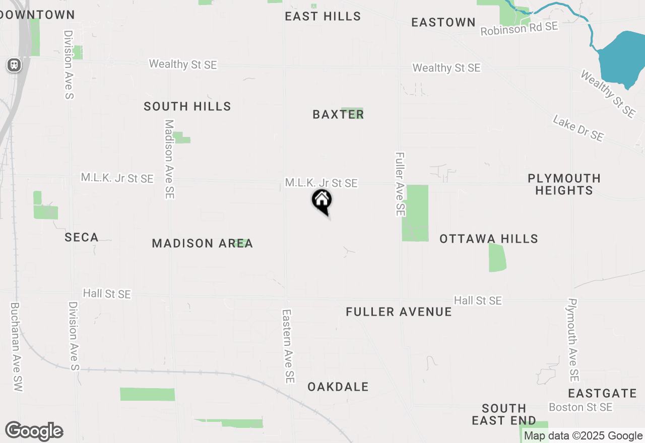 Map of 918 Kalamazoo Avenue Se, Grand Rapids, MI 49507