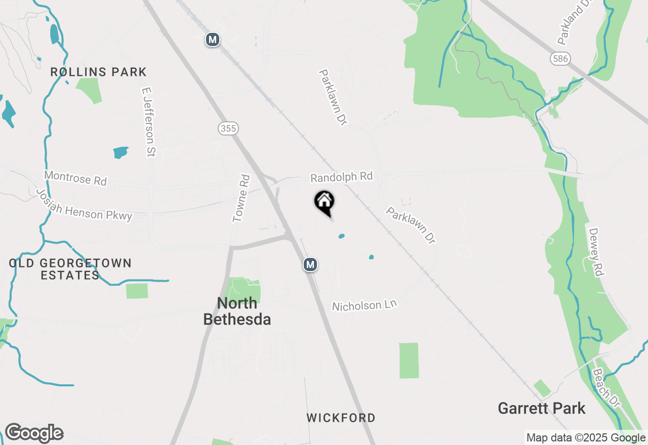 Map of 11750 Old Georgetown Road #2235, North Bethesda, MD 20852