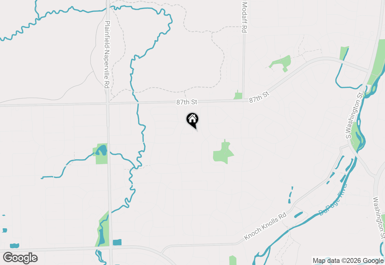 Map of 2284 Briarhill Drive, Naperville, IL 60565