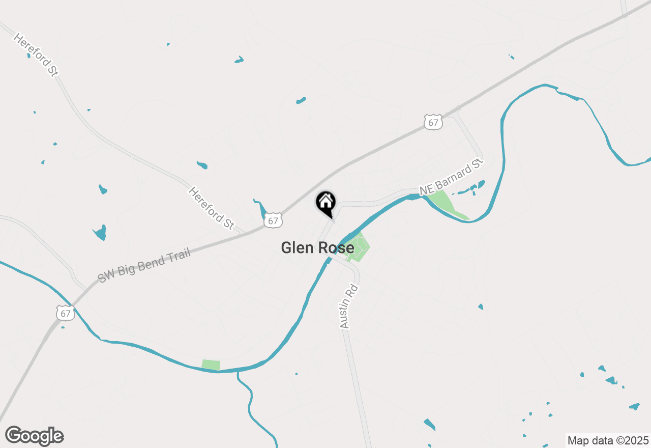 Map of 301 Ne Barnard Street, Glen Rose, TX 76043