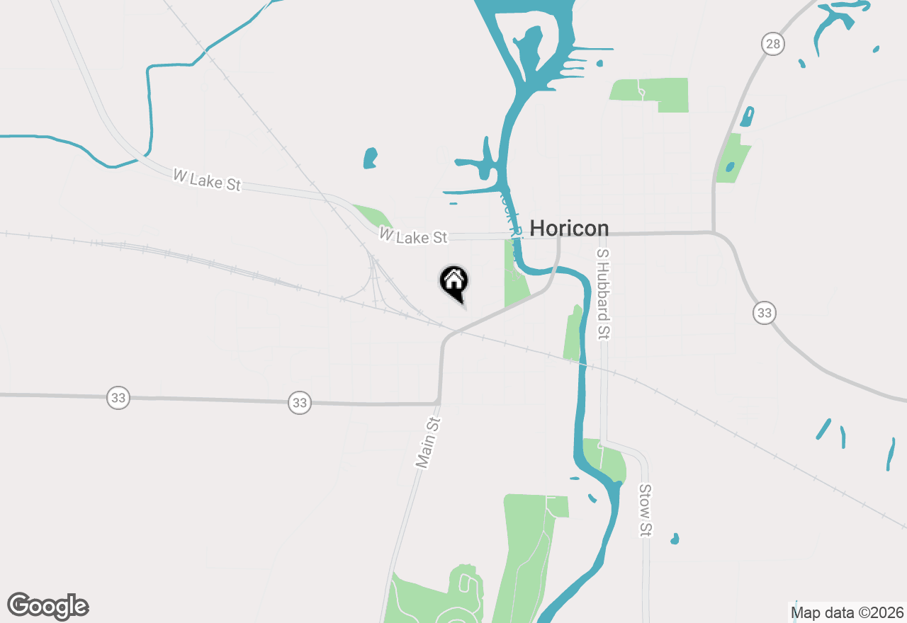 Map of 225 Juneau St, Horicon, WI 53032