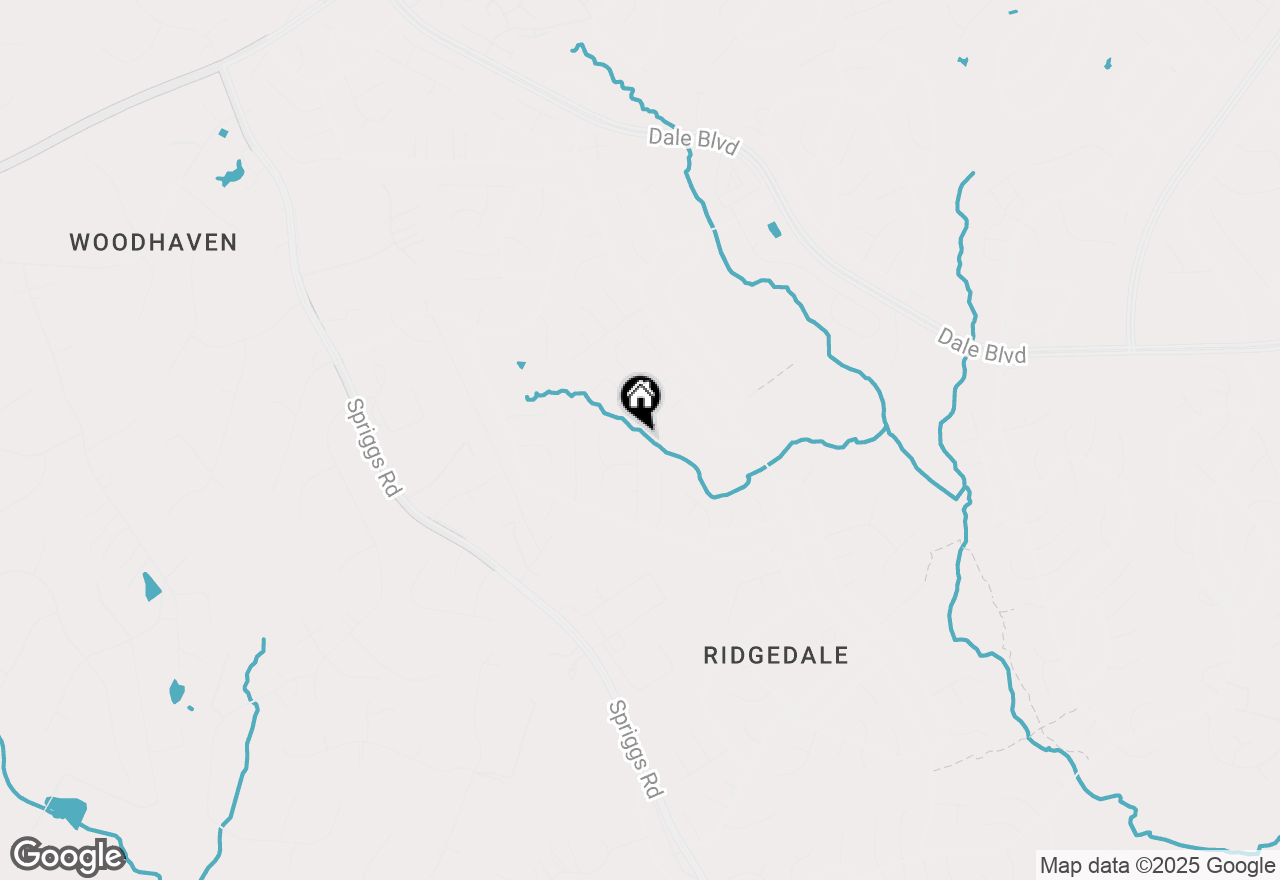 Map of 13815 Redstone Drive, Woodbridge, VA 22193