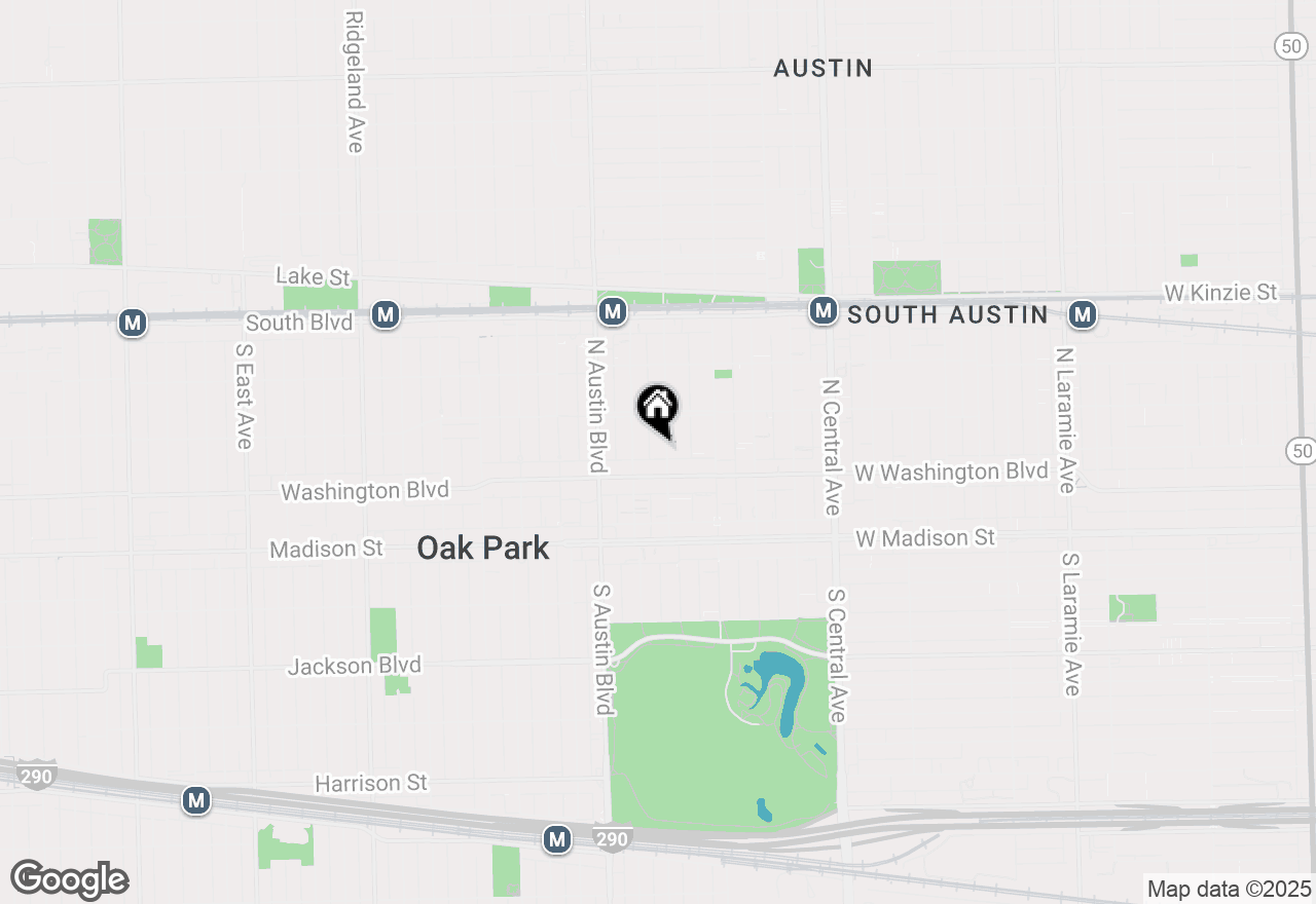 Map of 124 N Mayfield Avenue, Chicago, IL 60644