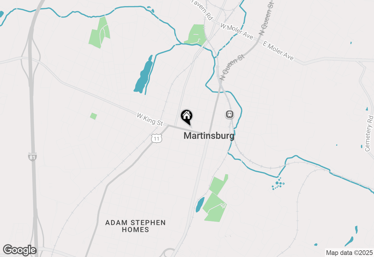 Map of 312 #C W. King St., Martinsburg, WV 25401