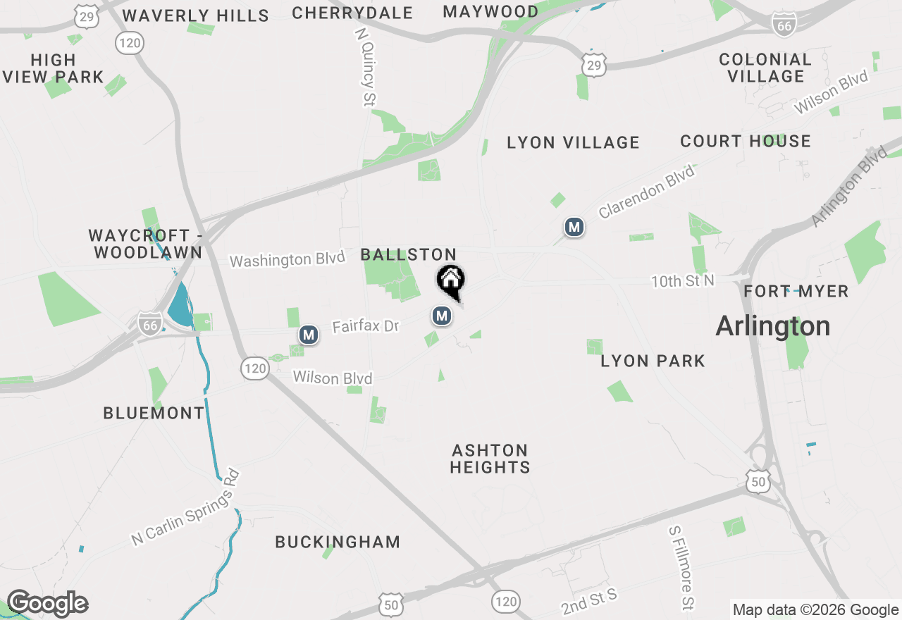Map of 901 N Monroe Street #314, Arlington, VA 22201