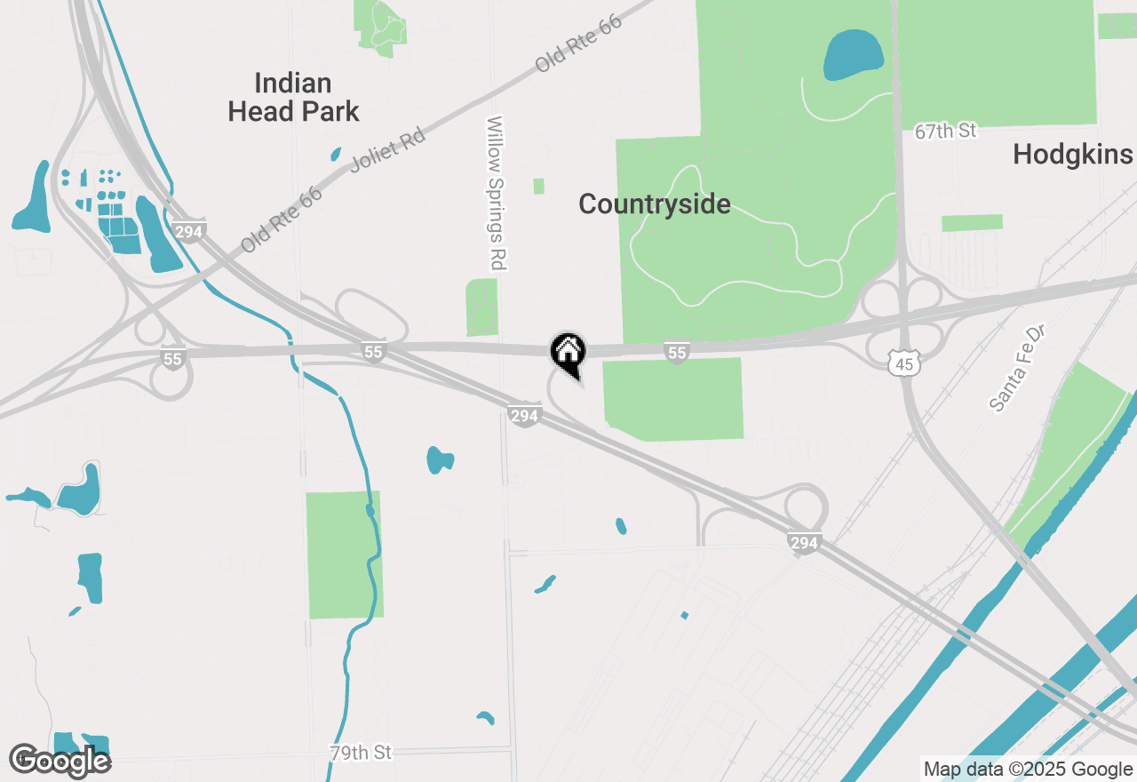 Map of 7111 Pleasantdale Court, Countryside, IL 60525