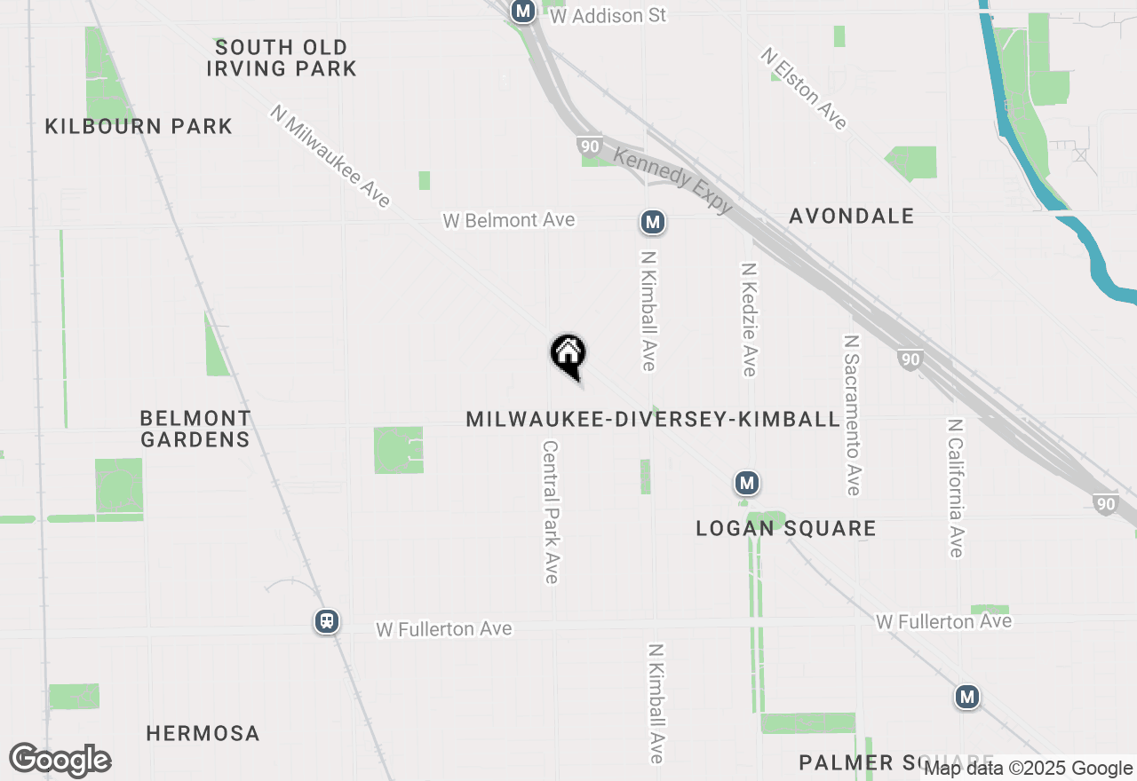 Map of 2836 N Drake Avenue, Chicago, IL 60618