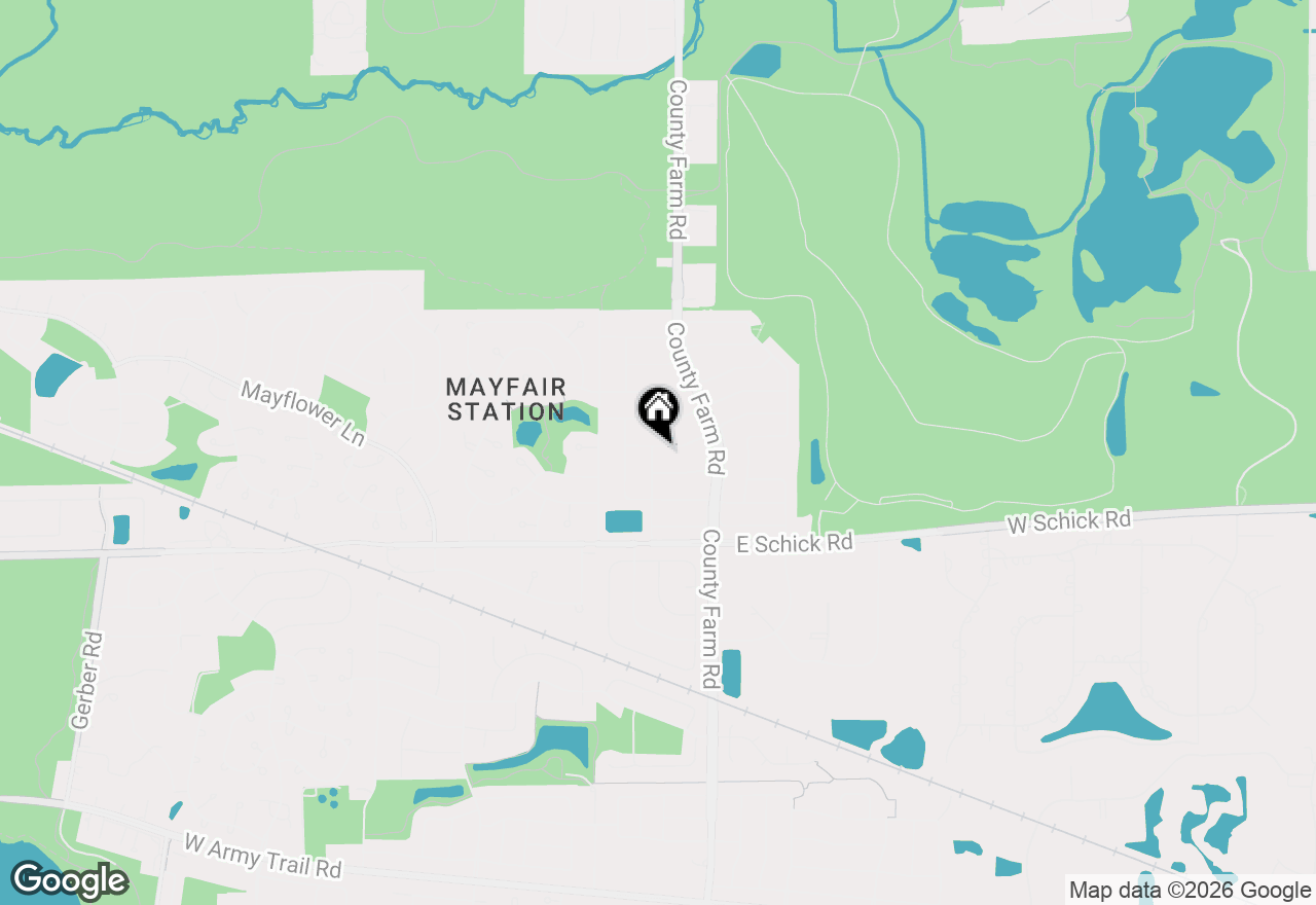 Map of 4565 Dupont Drive, Hanover Park, IL 60133