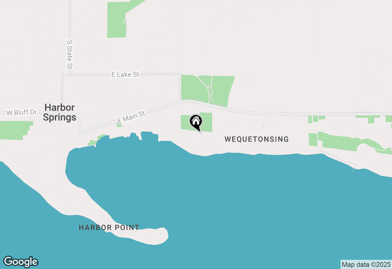Map of 822 Pennsylvania Avenue, Harbor Springs, MI 49740