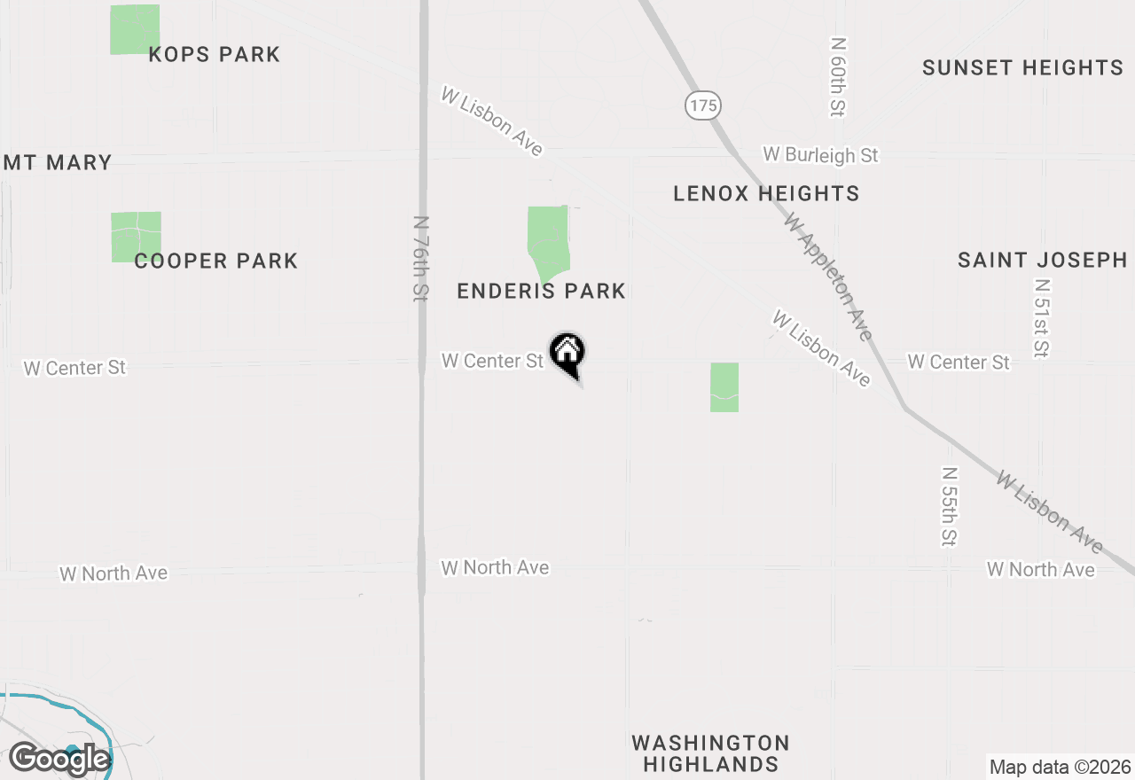 Map of 2634 N 71st St, Wauwatosa, WI 53213
