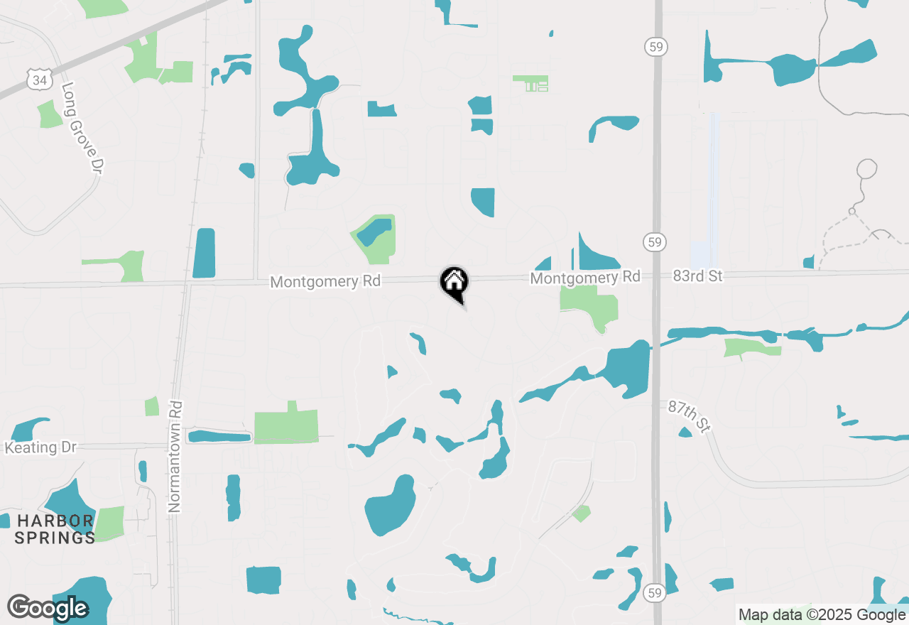 Map of 3919 Broadmoor Circle, Naperville, IL 60564