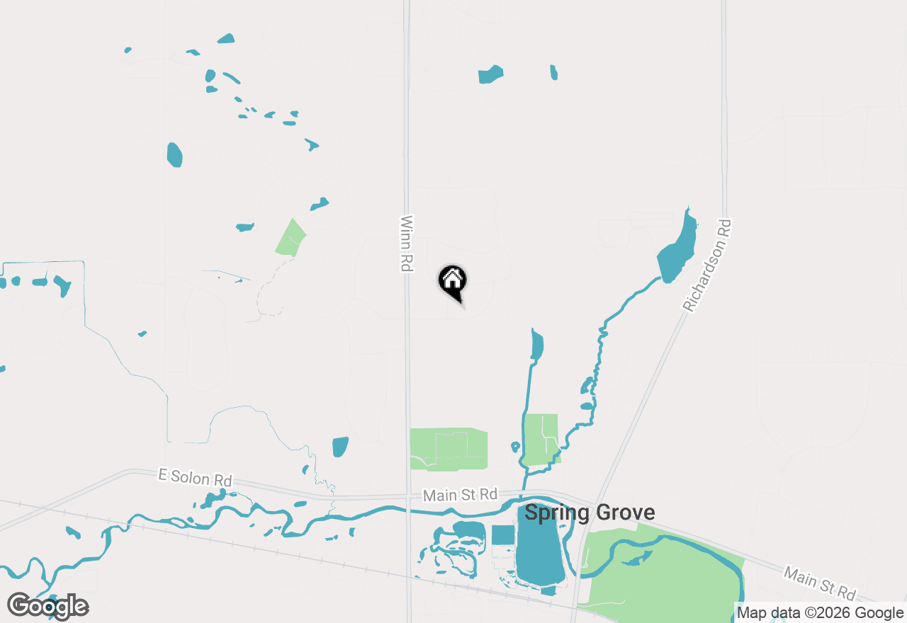 Map of 2412 Elk Drive, Spring Grove, IL 60081