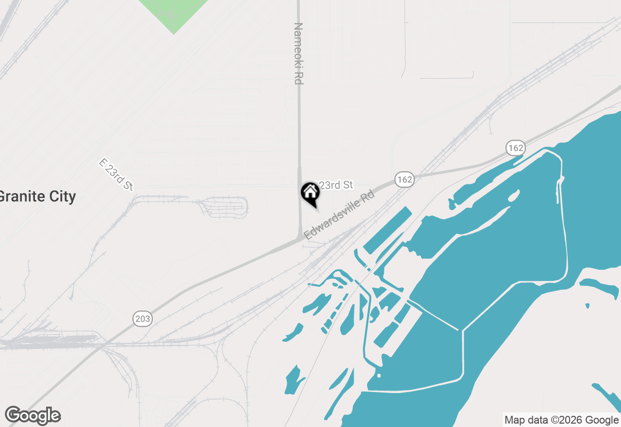 Map of 2111 Alexander Street, Granite City, IL 62040