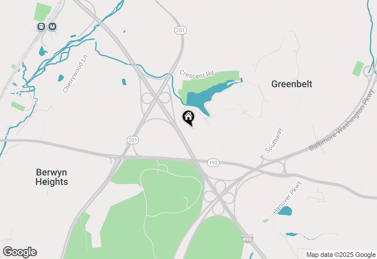 Map of 7936 Vanity Fair Drive, Greenbelt, MD 20770