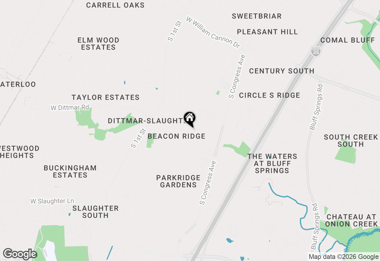 Map of 7703 Peaceful Hill Ln #B, Austin, TX 78748